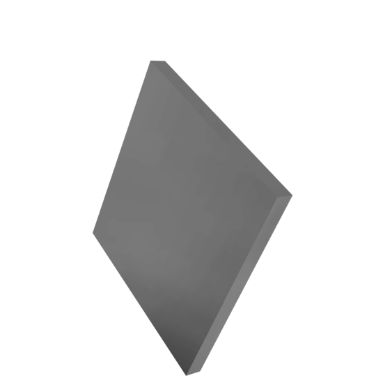 Titanium 1 inch Grade 2 Titanium Plate (cut to size)